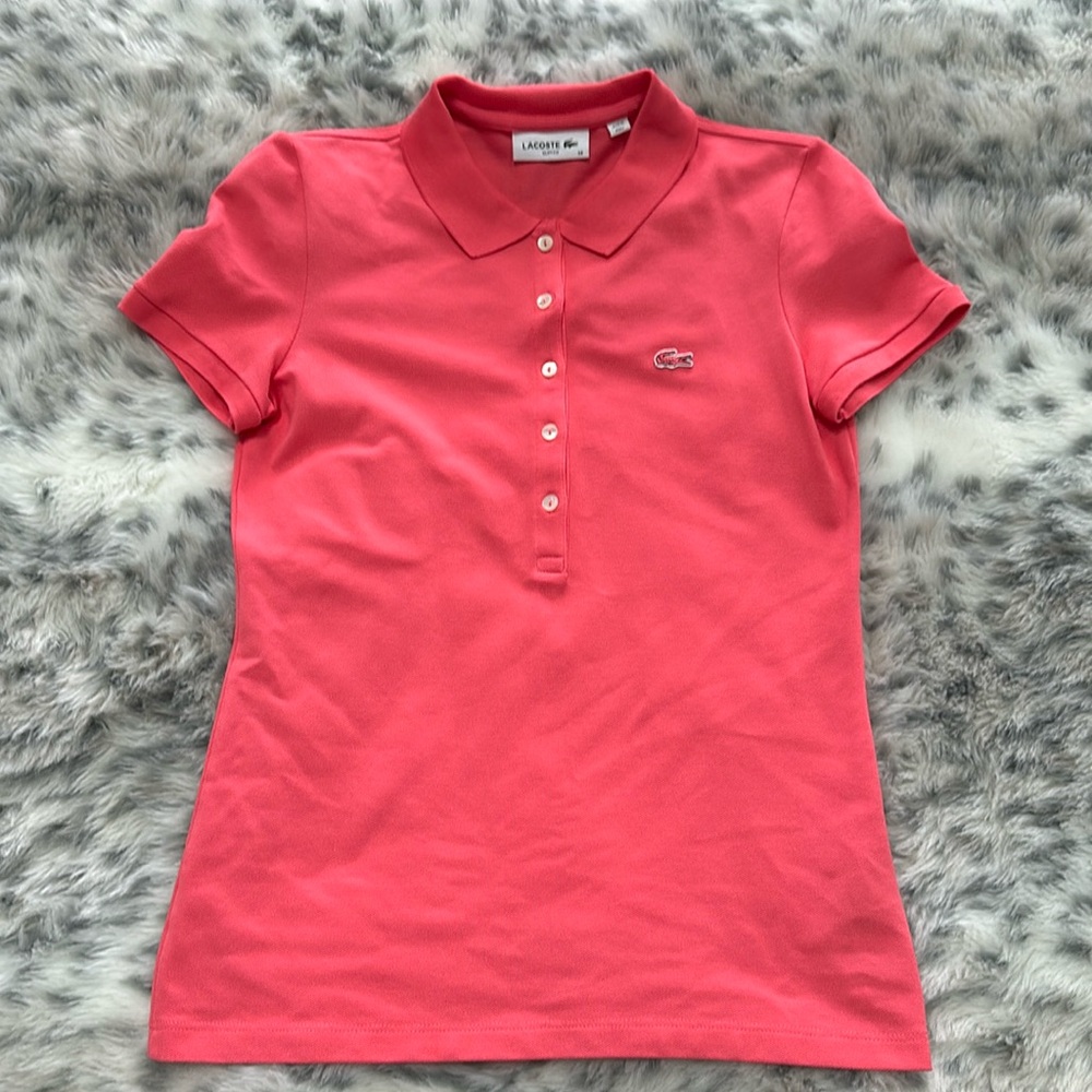 Woman’s Lacoste Slim Fit polo